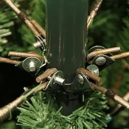 Сосна штучна Black Box Trees Millington з ефектом покриття снігом 1.55 м біло-зелена (8718861279542) - мініатюра 6