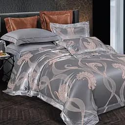 Комплект постельного белья Tiare семейный Сатин Жакард 2438-sm