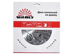 Диск пиляльний Vitals по дереву 250x30/25.4 мм ATB 60 (00000001681434) - мініатюра 3