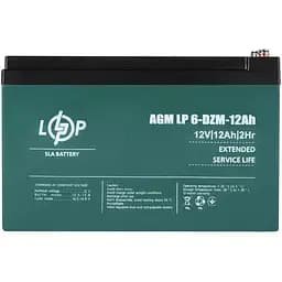 Акумулятор LogicPower 6-DZM-12 Ah тяговий свинцево-кислотний під болт М5 (LP9172) - мініатюра 4