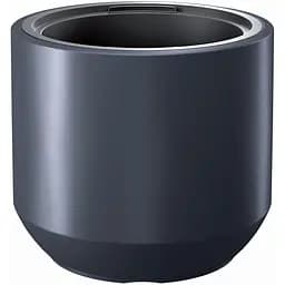 Горщик для квітів Prosperplast Heos з вкладишем 390 мм антрацит (89076-433)