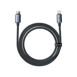 Кабель Baseus Crystal Shine Series USB-C to Lightning 20W 2m Black (CAJY000301) [83467] - мініатюра 2