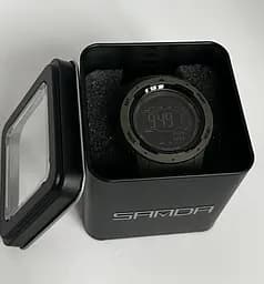 Тактичний годинник North Edge Mars Pro Black 5Bar (Зелений) - мініатюра 4