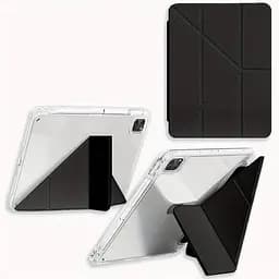 Обкладинка BeCover Ultra Slim Origami Transparent з кріпленням Apple iPad Pro 11" M4 2024 Black (711689) - мініатюра 2
