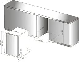 Посудомийна машина Indesit DSIE 2B10 (6485645) - мініатюра 4