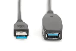 Кабель активный Assmann USB3 20 M DA-73107 Black
