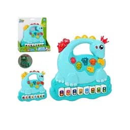 Музыкальная игрушка пианино Limo Toy Динозавр (укр.)