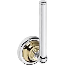 Тримач для туалетного паперу Bemeta Retro 2 золото/хром 144212038 Золотий