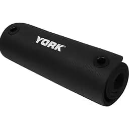 Мат для фітнесу з отворами York Fitness NBR 1см чорний