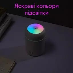 Зволожувач повітря Kinscoter портативний аромадифузор електричний сірий (DQ-107) - мініатюра 4