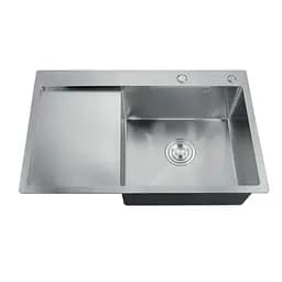 Кухонная мойка Zerix ZH7849R-215.SUS304 MX1591, Нержавеющая сталь