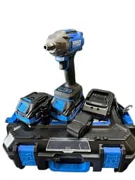 Гайковерт ударний акумуляторний Zegor SDAX-21BL-500 21V Advanced 2 батареї безщітковий двигун/реверс/з підсвічуванням