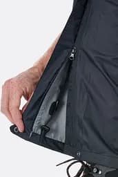 Трекінгові штани Rab Downpour Pants S Чорний - мініатюра 4