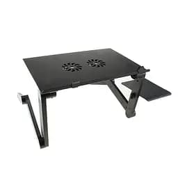 Столик для ноутбука з охолодженням підставка для ноутбука з кулерами Laptop Desk T8 42х26см - мініатюра 3