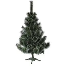 Ялинка штучна Devilon Інга 150 см з 2 частин зелена з білим (ИМ-150)