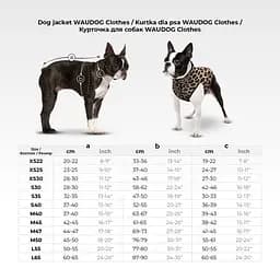 Курточка для собак Waudog Clothes малюнок Апельсини XS22 В 33-36 см С 19-22 см - мініатюра 2
