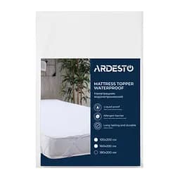 Наматрасник водонепроницаемый Ardesto Sleepwell 180х200см, 80% хлопок, 20% полиуретан, белый (ART3018SW)