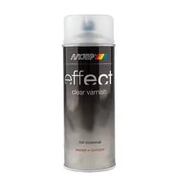 Лак аэрозольный Motip Deco Effect акриловый, полуматовый, 400 мл (302204)