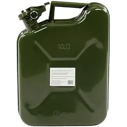 Каністра Сталь металева 10 л темно-зелена (40454)