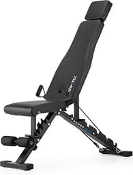 Складана регульована лавка для тренувань Gymtek XL500 з еспандерами