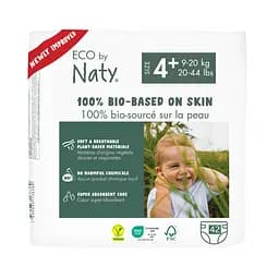 Эко подгузники размер 4+9-20 кг., 42 шт. ECO BY NATY