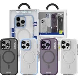 Чохол Blueo Dual Color with MagSafe для Apple iPhone 14 Pro Purple [84450] - мініатюра 4
