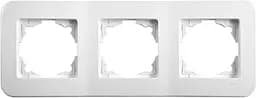 Рамка потрійна VIKO Rollina горизонтальна Біла (90480053)