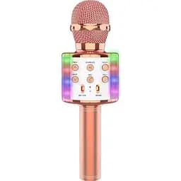 Микрофон с караоке Epik WS858L Rose Gold [124191]