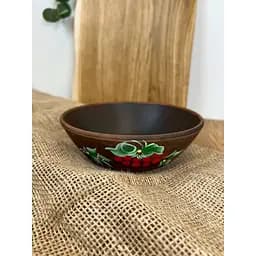 Пиала керамическая (глиняная) Мак 500 мл