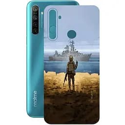 Захисна плівка StatusSKIN для Realme 5i Корпус Вініл Корабель