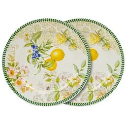 Набір з 2-х тарілок Lefard лимон 26 см (924-854)