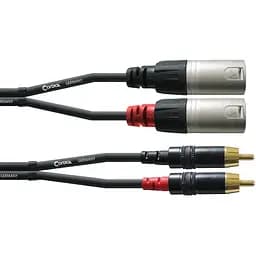 Комутаційний кабель Cordial 2хXLR - 2хRCA 3м CFU 3 MC