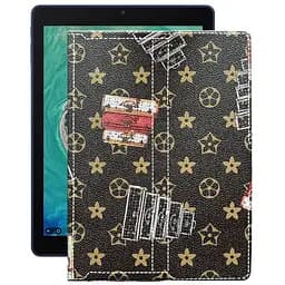 Чохол StatusCASE з екошкіри для планшету Acer Chromebook Tab 10 2018 Луі-Вітон-коричневий