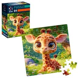Пазли De.tail Малий жираф, 64 деталі, DT1234-13