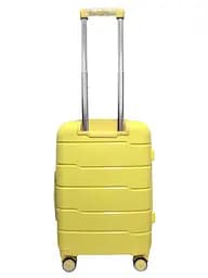 Валіза малий S+ з поліпропілену Milano bag 0305 52л Жовтий - мініатюра 3