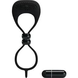 Виброкольцо Pretty Love Locker 15.6 см черный