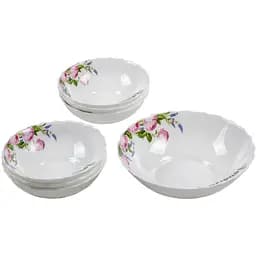 Набор салатников Vittora Wave Красочные розы 7 шт. (118460)