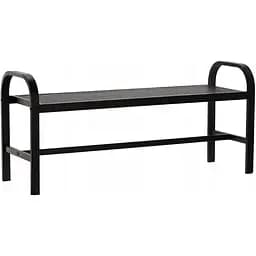 Лавка для саду Chomik Garden Line Gardineo 126x42x55 см чорна