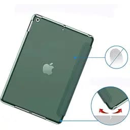Чохол-книжка BeCover Tri Fold Hard для Apple iPad 10.2 2019/2020/2021 Dark Green (709656) - мініатюра 4