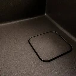 Кухонна мийка Platinum 7850 CUBE Темна скеля (SP000039647) - мініатюра 3