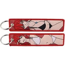 Брелок тканинний Людина бензопила Макіма Chainsaw Man Makima 10 см