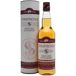 Віскі Strathcolm Single Grain Scotch 40% 0.7 л в подарунковій коробці