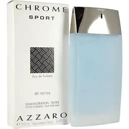 Туалетна вода тестер Azzaro Chrome Sport 100 мл
