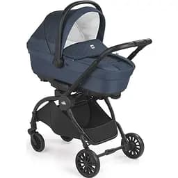 Універсальна коляска 3 в 1 CAM Vogue синя (915/892)