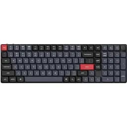 Клавіатура Keychron K17 PRO Gateron MX 2.0 Brown QMK White Led Wireless/Bluetooth/USB-А UA Black (K17P-A3-UA) - мініатюра 3