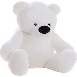 Большой плюшевый медведь Alina Бублик 180 см белый