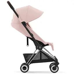 Коляска Cybex Coya Chrome Dark Brown Peach Pink  (522004415) - мініатюра 5