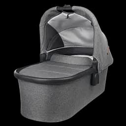 Прогулянкова коляска Uppababy Cruz V2 - GWEN + люлька Uppababy Carrycot-Greyson charcoal Melange Carbon Frame  - мініатюра 5