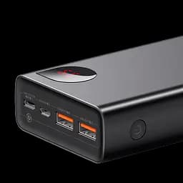 Зовнішній акумулятор Baseus Adaman Metal Digital Display 20000mAh 65W PPIMDA-D01 - мініатюра 2