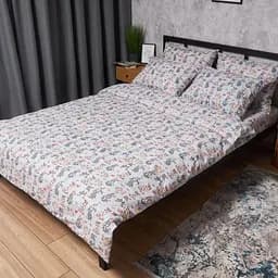 Комплект постільної білизни Moon&Star Бязь Gold Люкс Bunny Dreams Полуторний Євро 160х220 наволочки 4х70х70